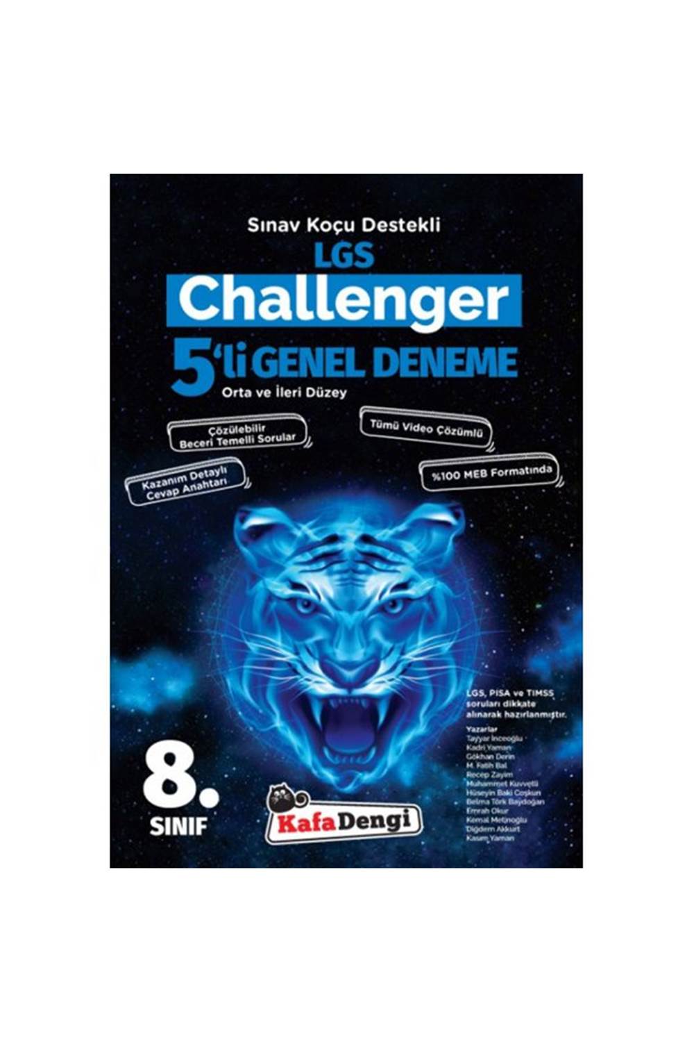 Kafadengi 8.Sınıf 5'li Challenger Paket Deneme (Tümü Video Çözümlü)