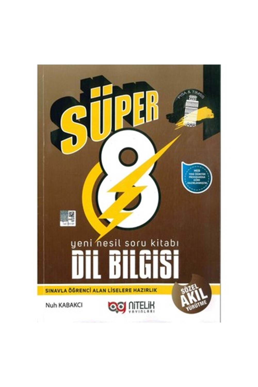 NİTELİK 8.SINIF SÜPER DİL BİLGİSİ SORU YENİ NESİL ( B )