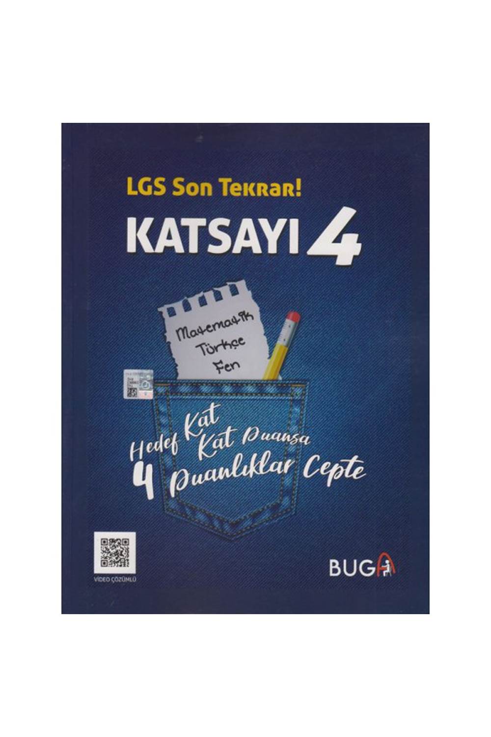 Buga Yayınları 8. Sınıf LGS Son Tekrar Katsayı 4 Soru Bankası