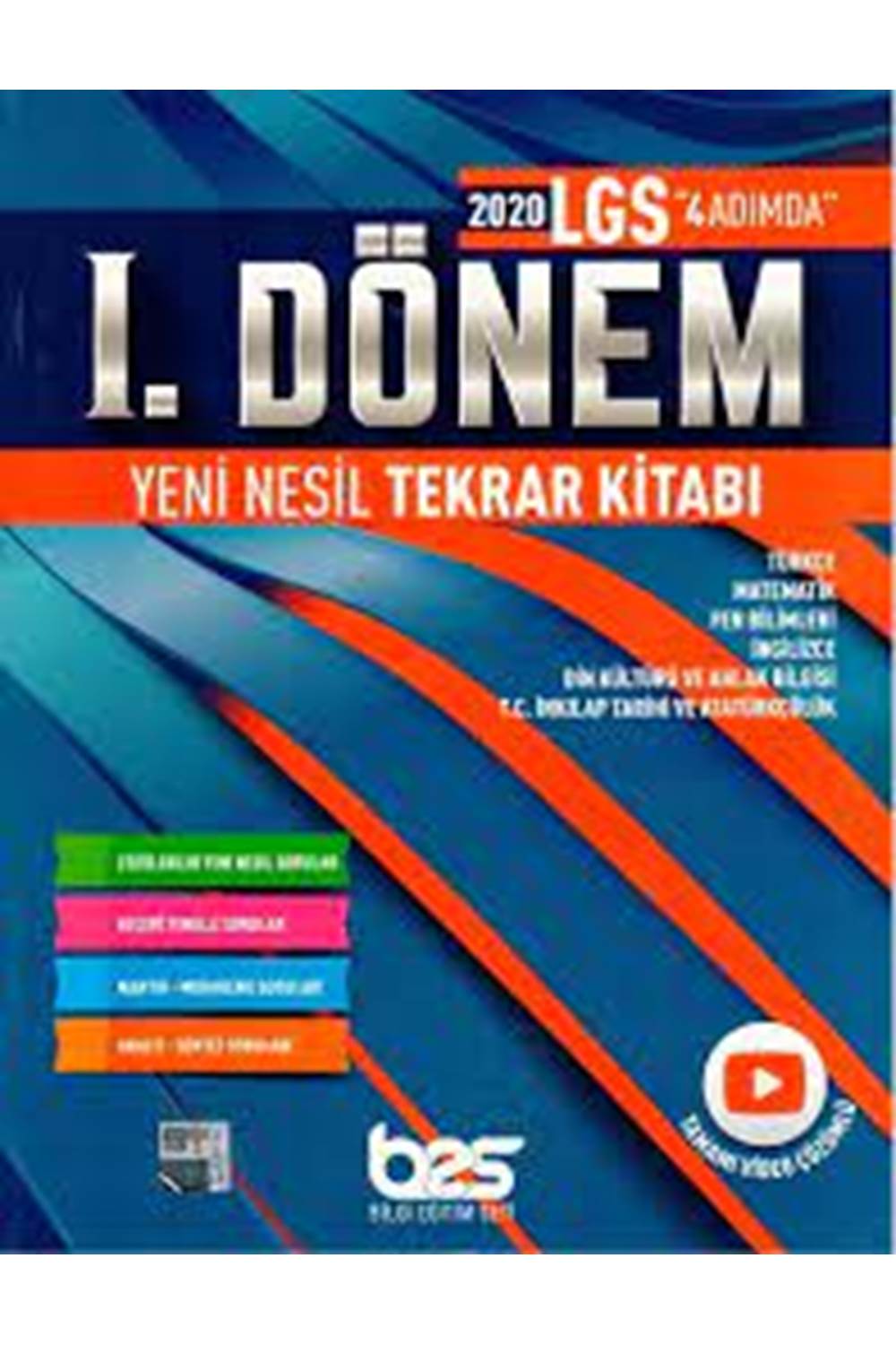 BES LGS 1.DÖNEM YENİ NESİL TEKRAR KİTABI