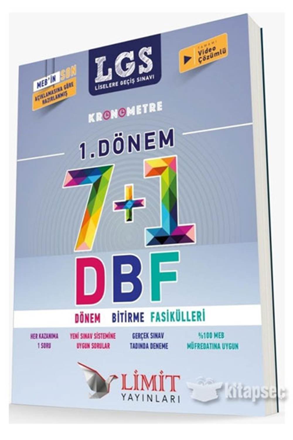 LİMİT LGS 1.DÖNEM DÖNEM BİTİRME FASİKÜLLERİ