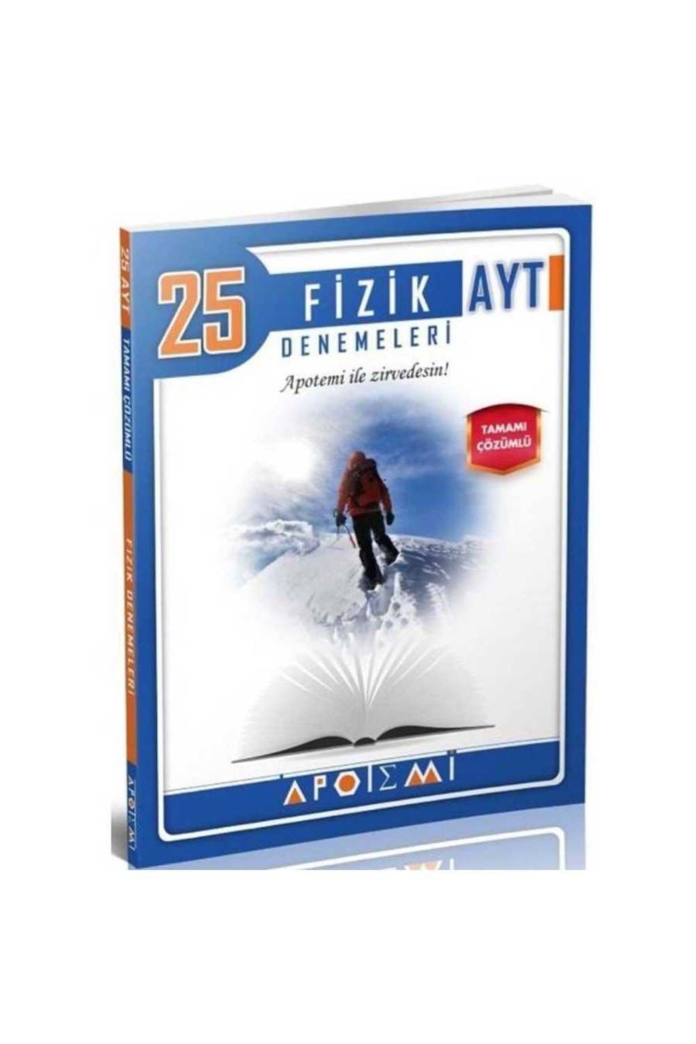 Apotemi Yayınları YKS AYT Fizik 25 Deneme Çözümlü
