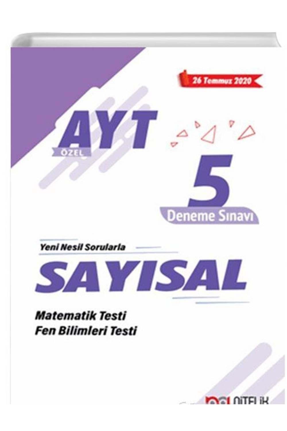 NİTELİK YKS AYT SAYISAL 5 DENEME SINAVI*ÖZEL*