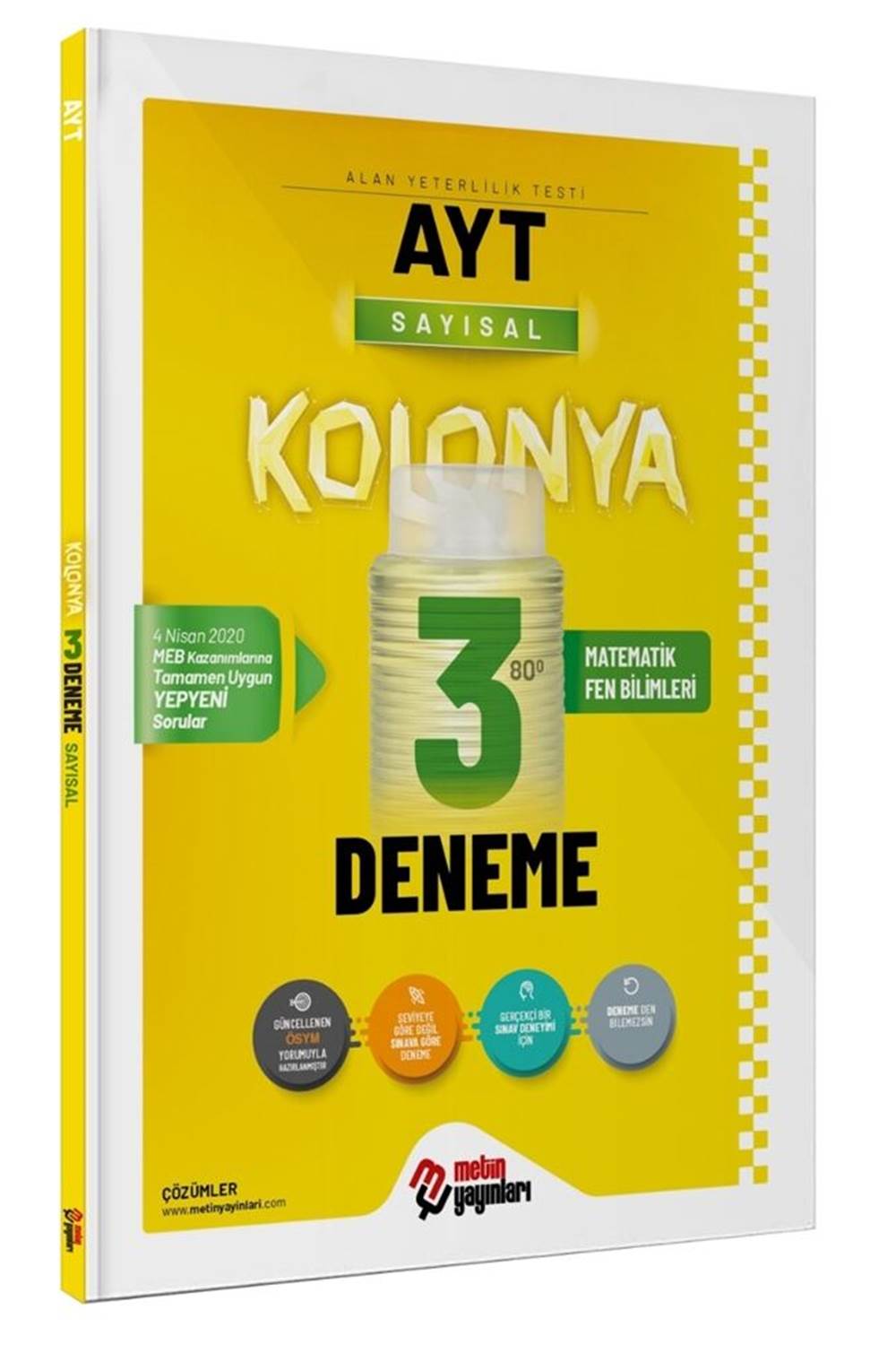 AYT Sayısal Kolonya 3 Deneme