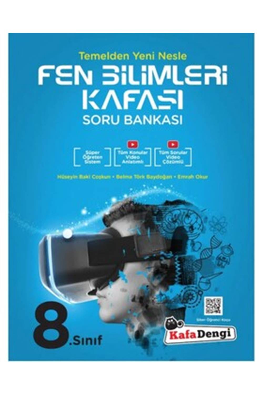 Kafadengi 8.Sınıf Fen Bilimleri Kafası Soru Bankası (Tümü Video Çözümlü)