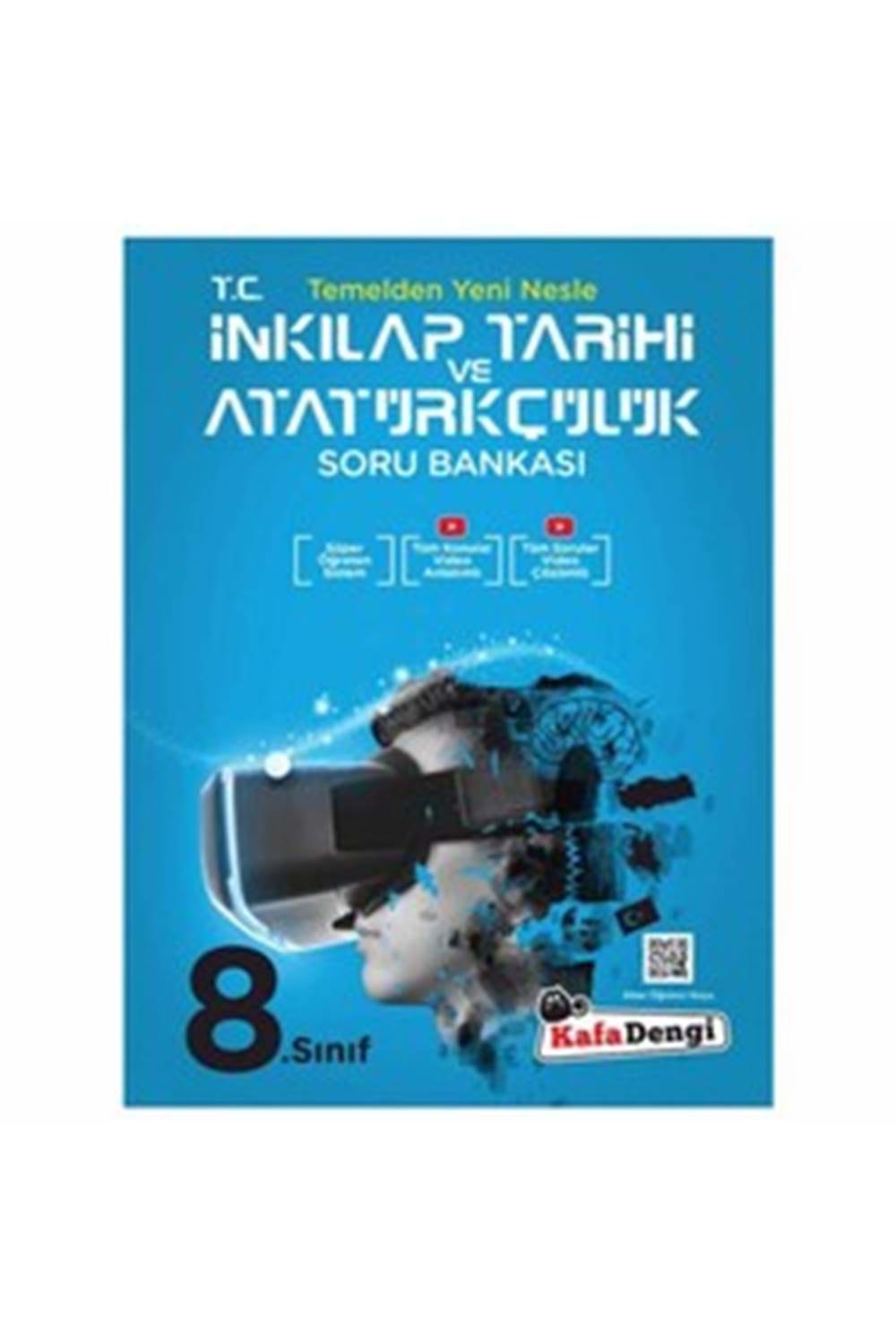 Kafadengi 8.Sınıf T.C. İnkılap Tarihi ve Atatürkçülük Soru Bankası (Tümü Video Çözümlü)