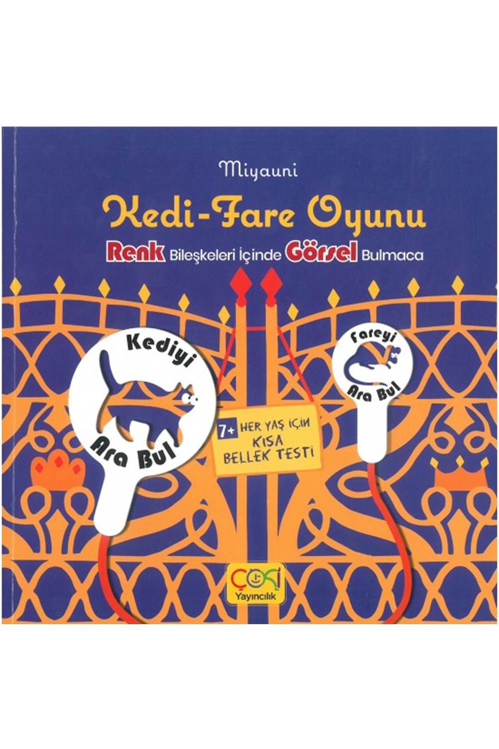Kedi - Fare Oyunu Renk Bileşkeleri İçinde Görsel Bulmaca / 7 + YAŞ