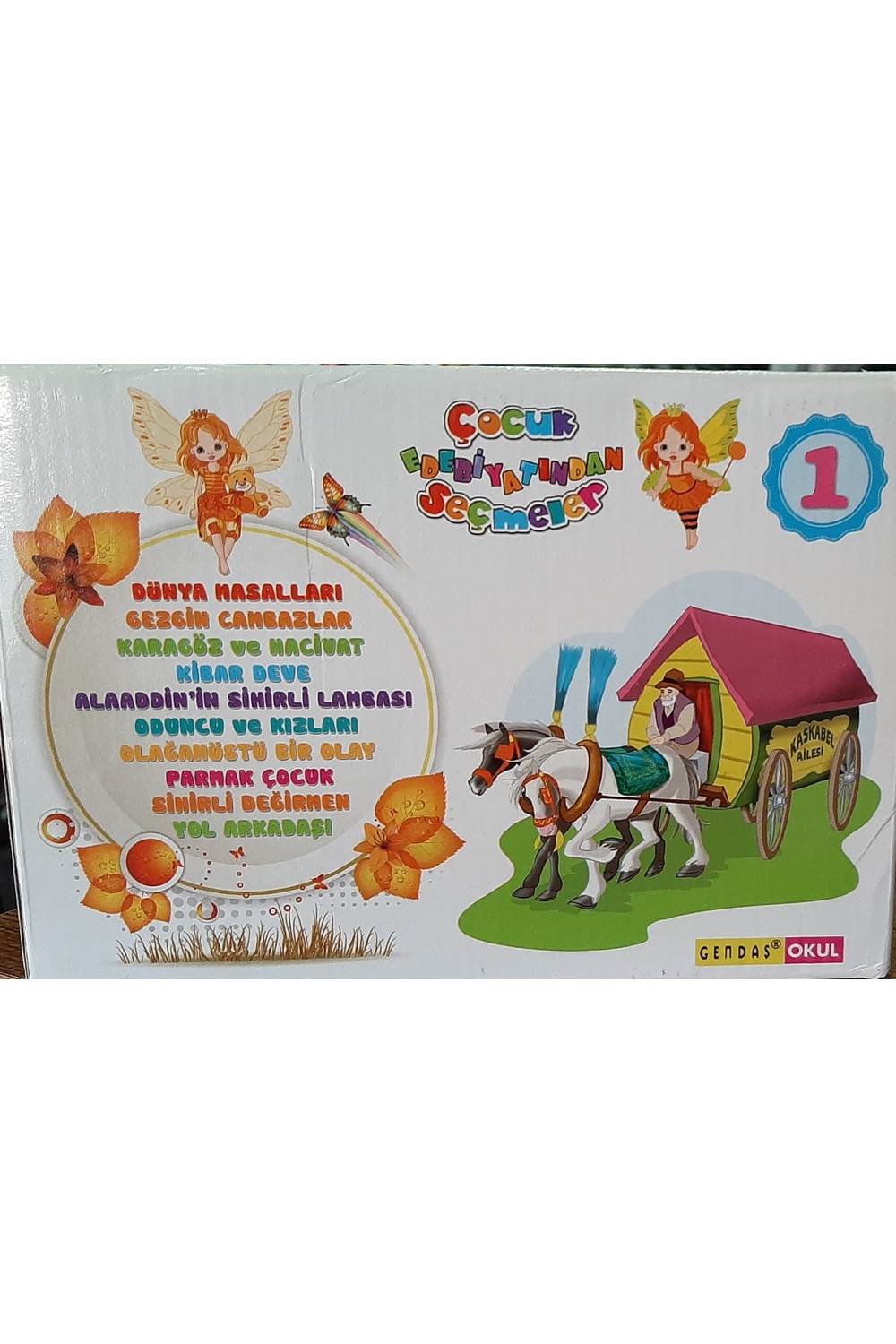 ÇOCUK EDEBİYATINDAN SEÇMELER - 1 -SET 10 KİTAP / 8 -9 Yaş