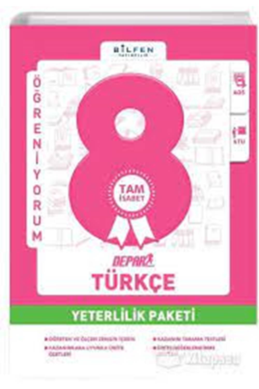 BİLFEN 8. SINIF TÜRKÇE DEPAR YETERLİLİK PAKETİ