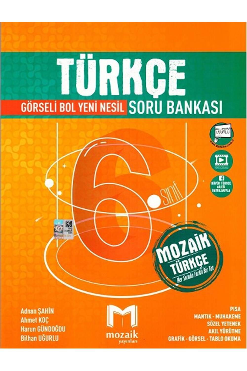 Mozaik Yayınları 6. Sınıf Türkçe Soru Bankası