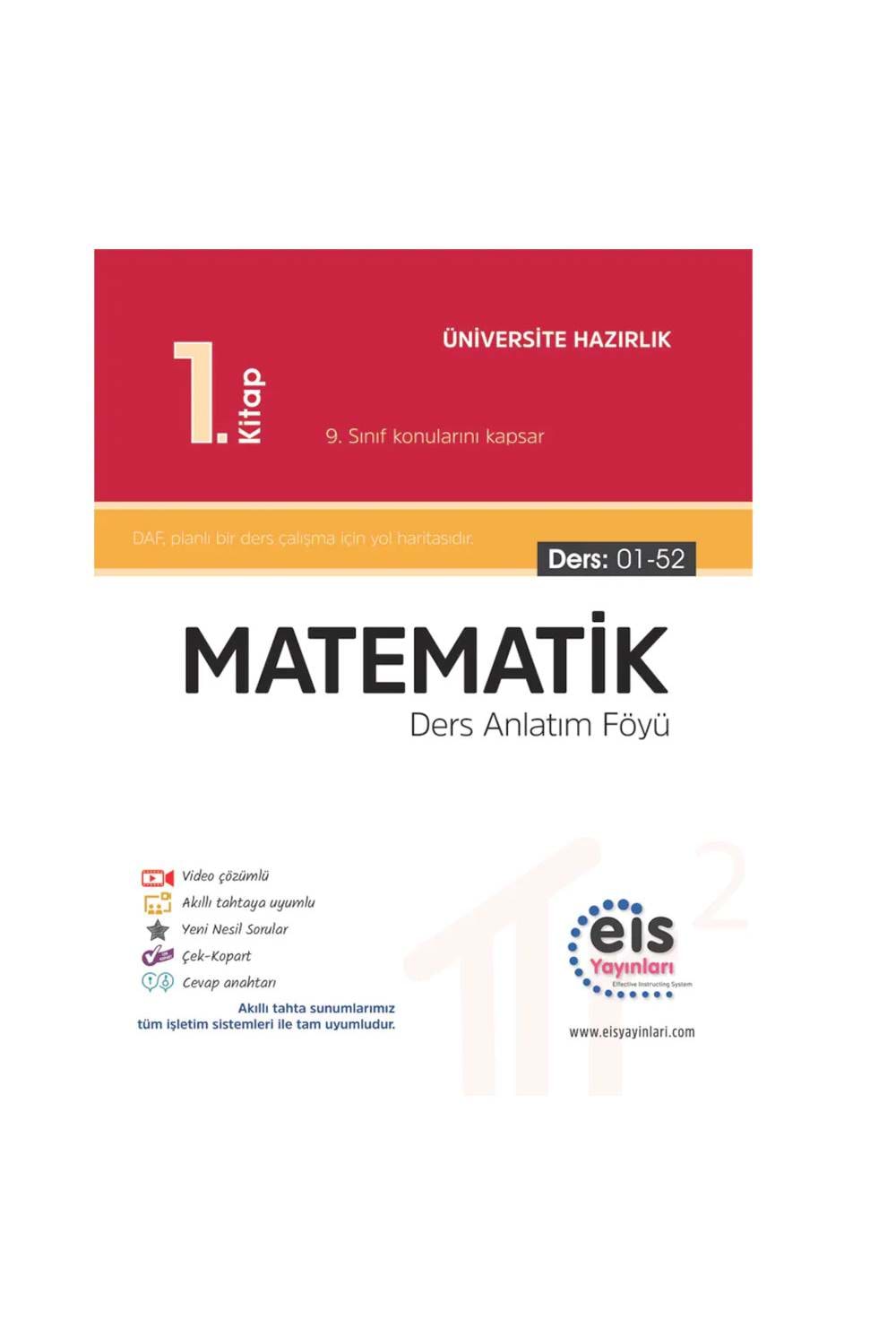 EİS YKS - DAF - Matematik - 1. Kitap