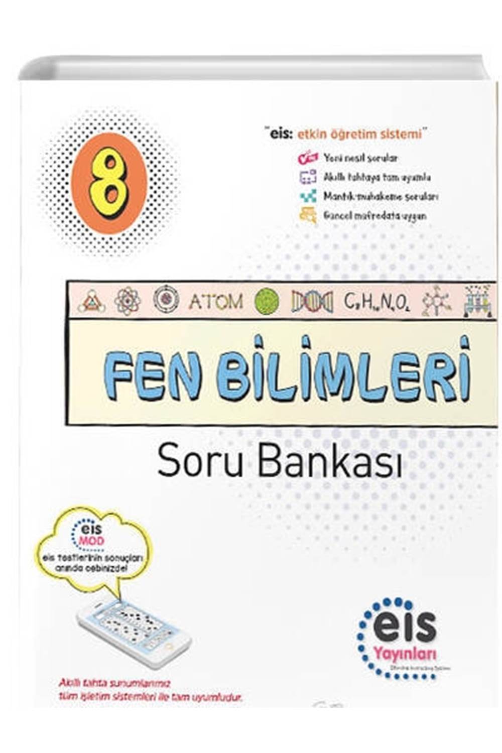 8. Sınıf Fen Bilimleri Soru Bankası EİS Yayınları