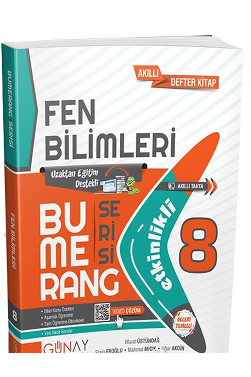 Günay Yayınları 8. Sınıf LGS Bumerang Serisi Fen Bilimleri Soru Bankası