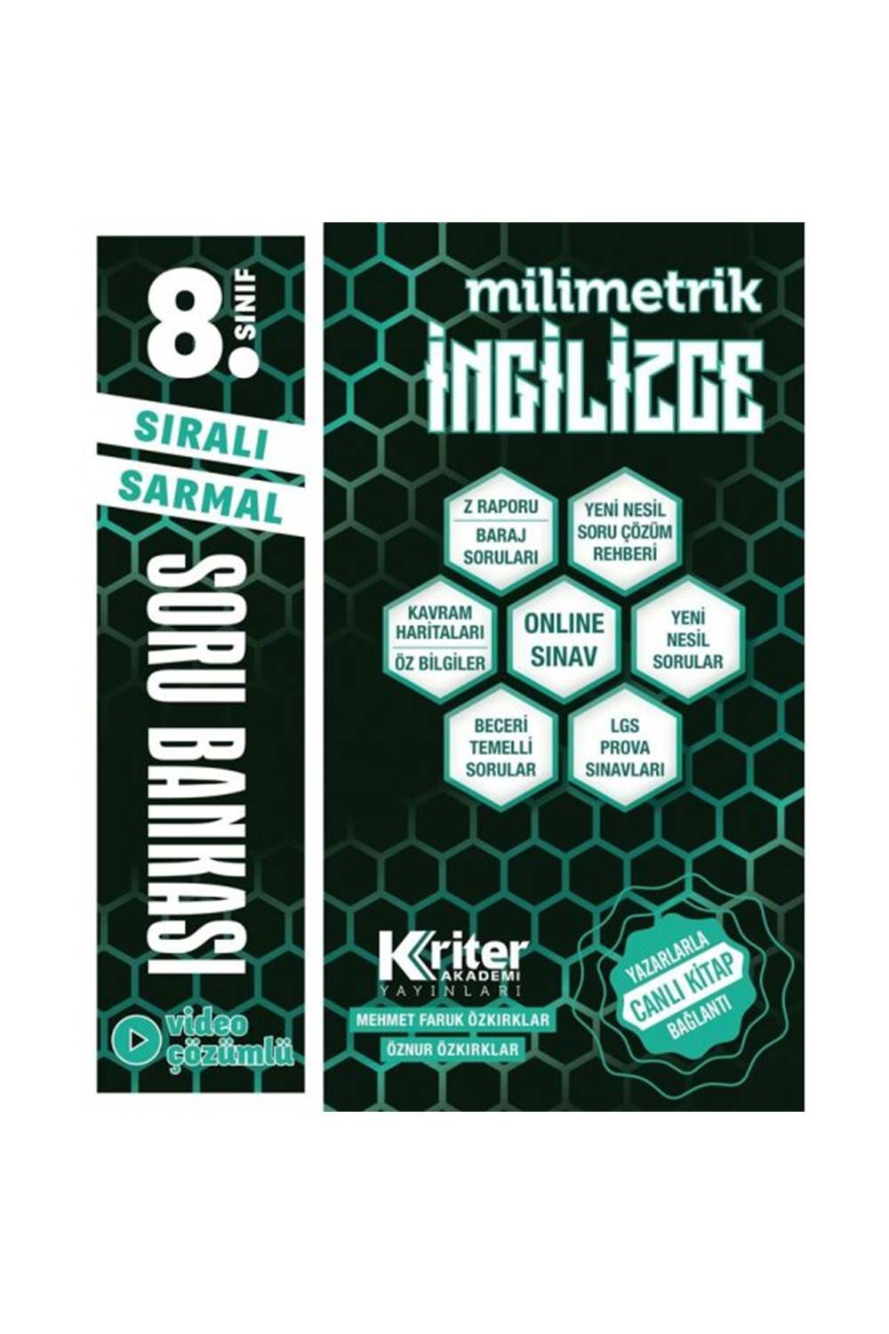 Kriter Akademi 8. Sınıf İngilizce Soru Bankası