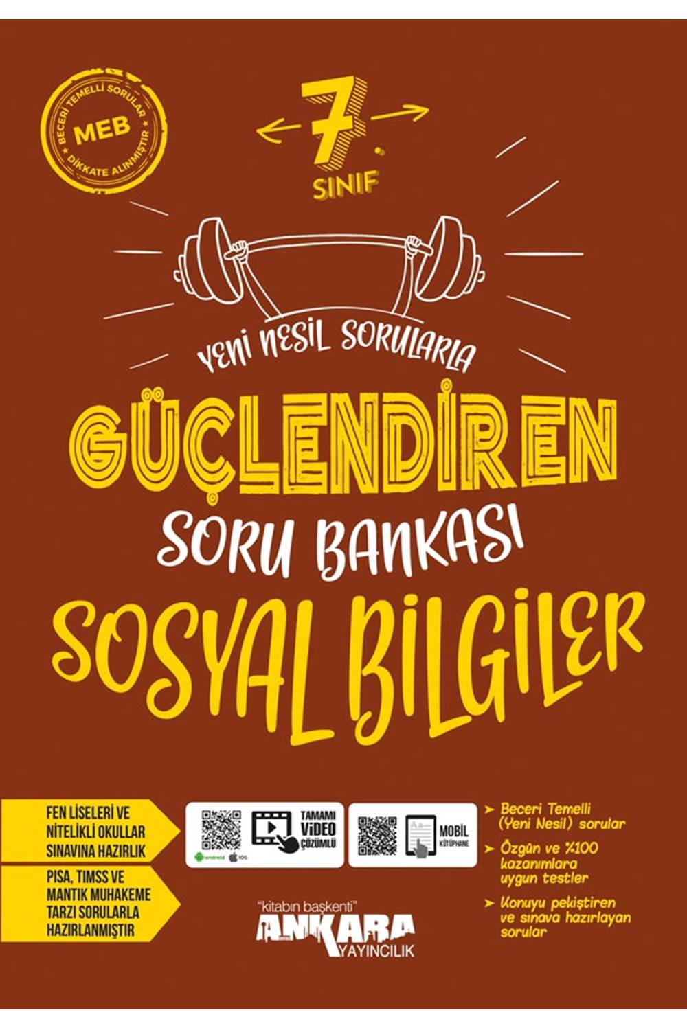 ANKARA 7.SINIF SOSYAL BİLGİLER SORU SORU BANKASI
