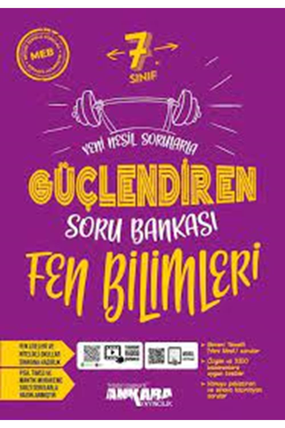 ANKARA 7.SINIF FEN BİLİMLERİ SORU SORU BANKASI