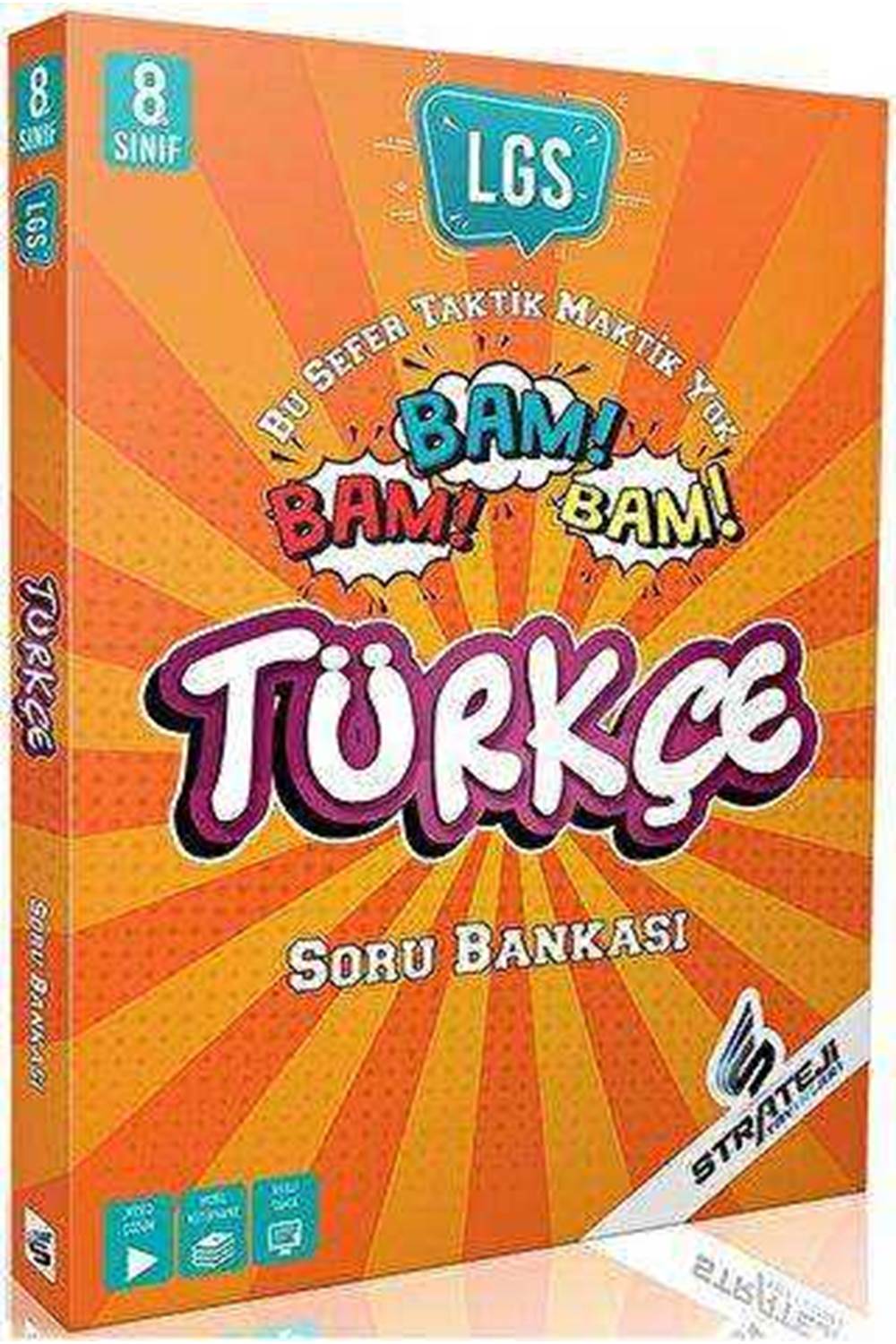 Strateji Yayınları 8. Sınıf Bam Bam Türkçe Soru Bankası