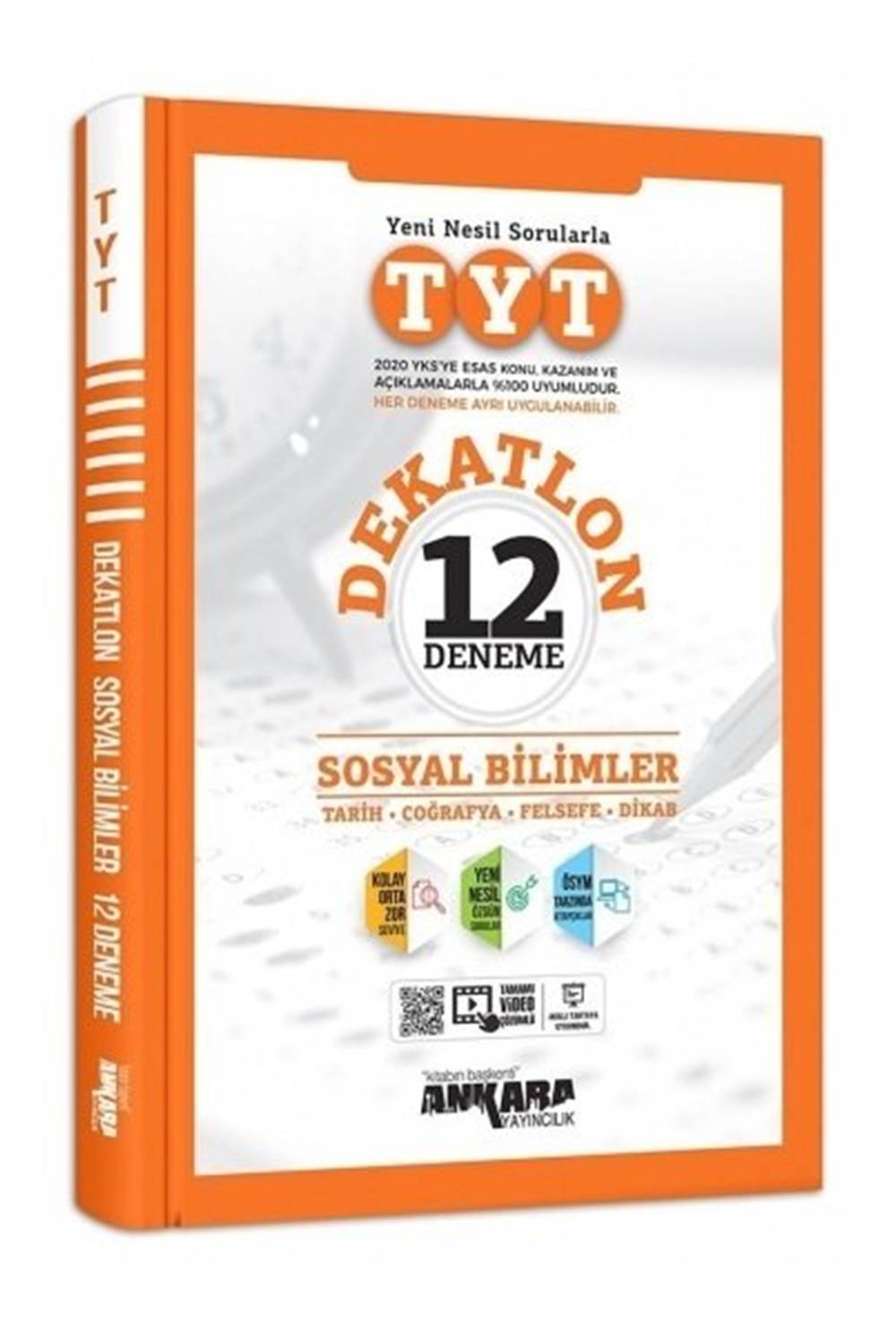 ANKARA TYT SOSYAL BİLİMLER DEKATLON 12 DENEME