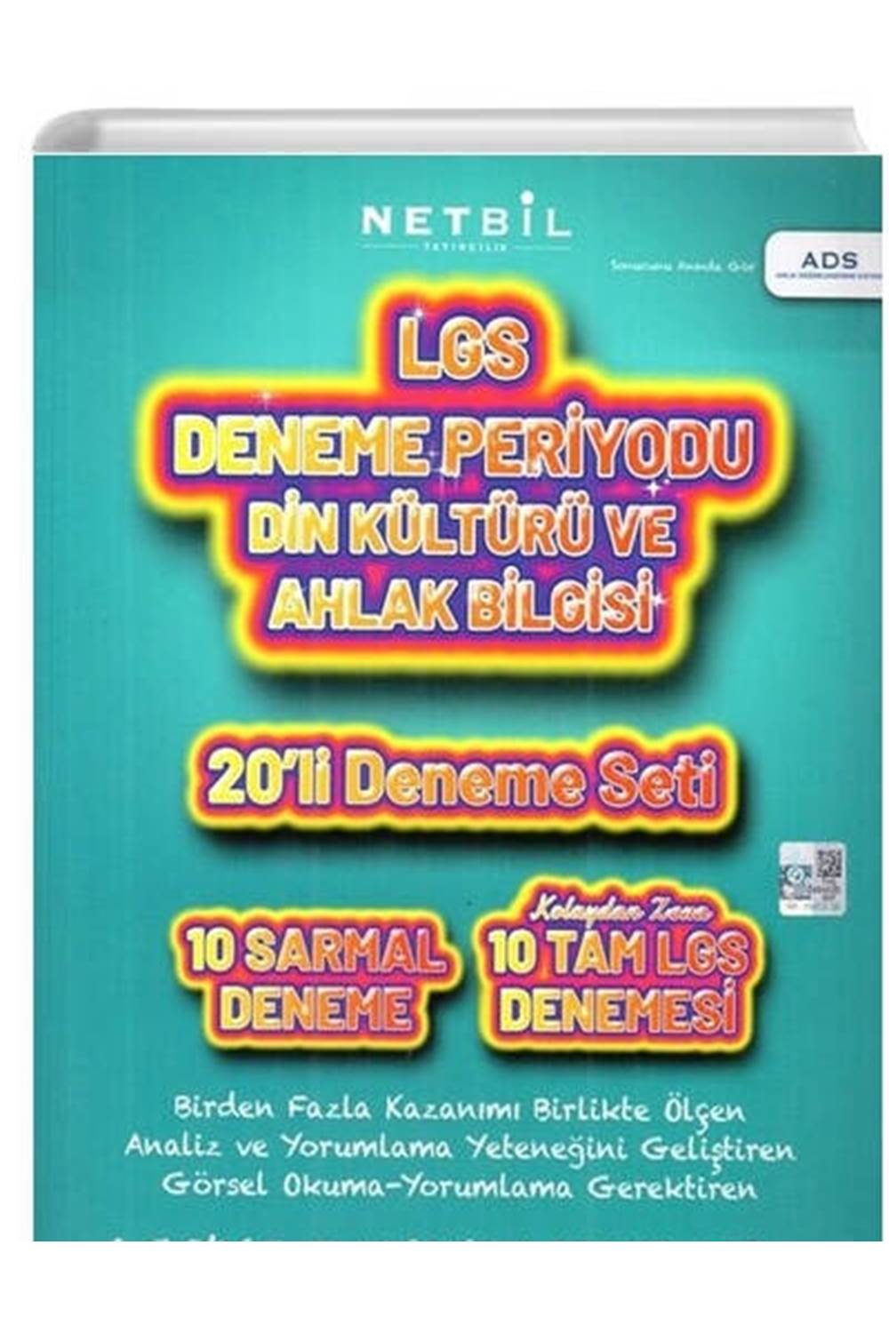 Netbil Yayıncılık 8. Sınıf LGS Din Kültürü ve Ahlak Bilgisi Deneme Periyodu 20`li Deneme Seti
