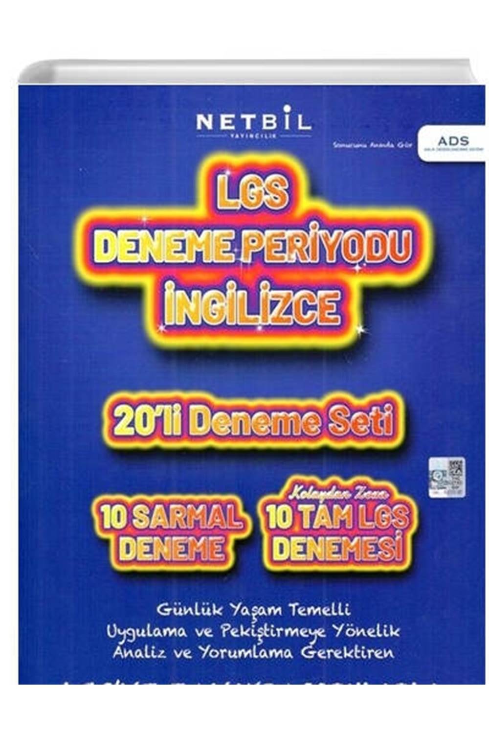 Netbil Yayıncılık 8. Sınıf LGS Deneme Periyodu İngilizce 20`li Deneme