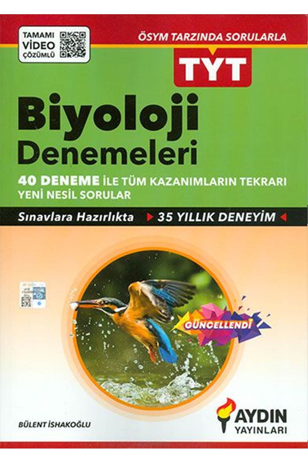 Aydın TYT Biyoloji 40 Deneme