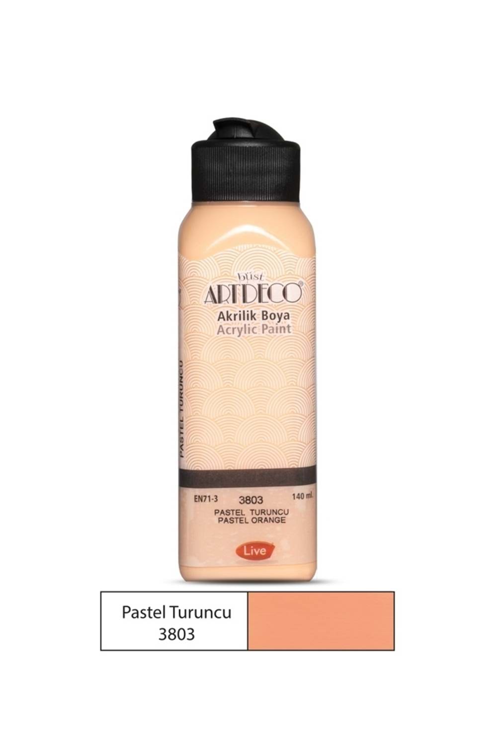 ARTDECO Pastel Akrilik Boya P.Turuncu 140 ml