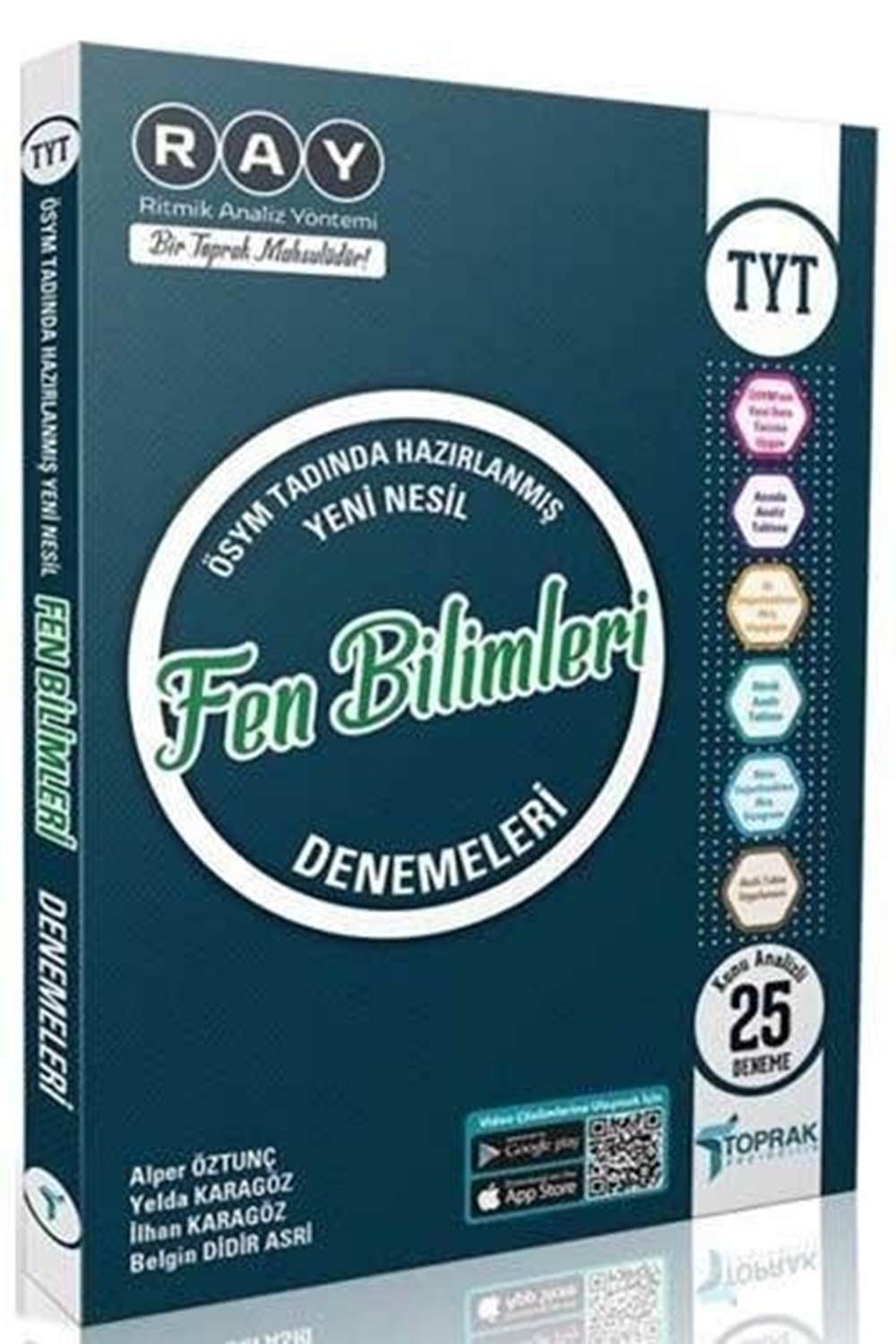 TOPRAK TYT FEN BİLİMLERİ DENEME KİTABI