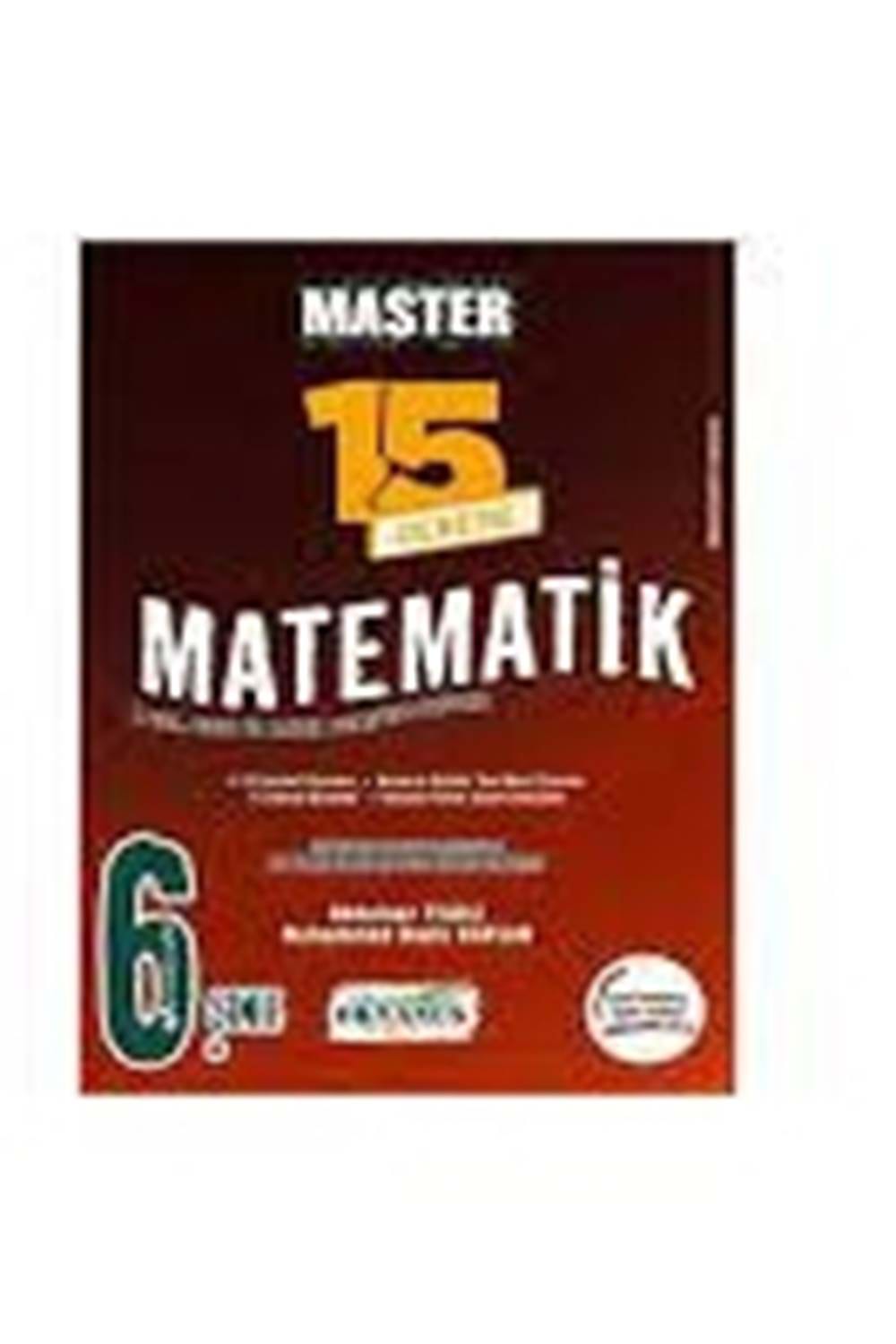 Okyanus Yayınları 6. Sınıf Master 15 Matematik Denemesi