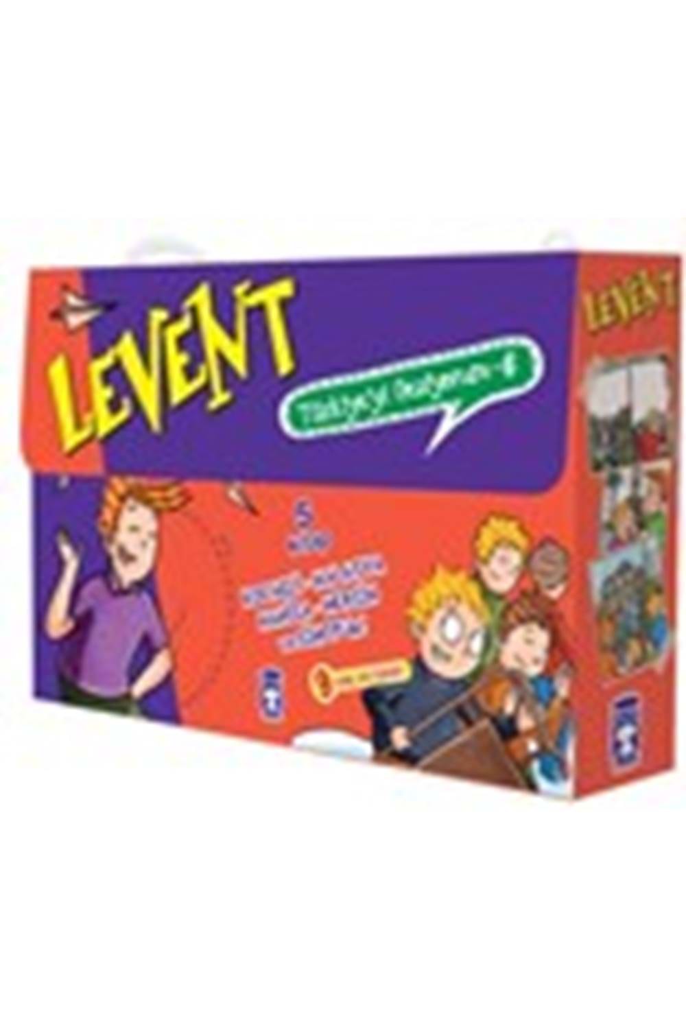 Levent Türkiye'yi Geziyorum - 6 (5 Kitap Takım)
