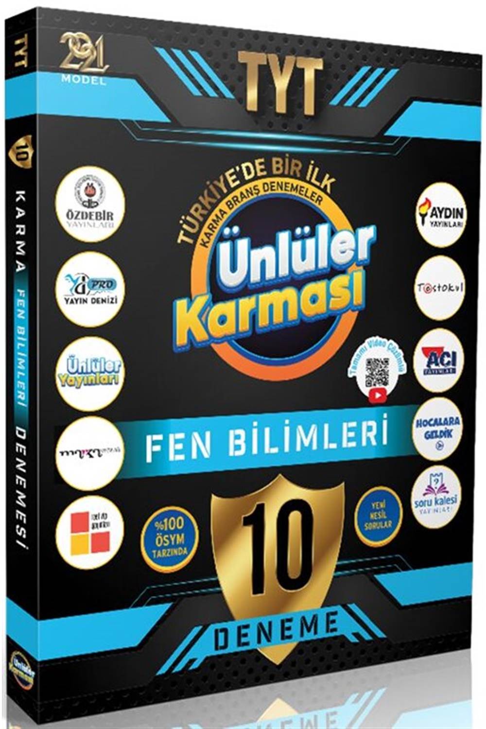 Ünlüler 2021 YKS TYT Fen Bilimleri Ünlüler Karması 10 Deneme
