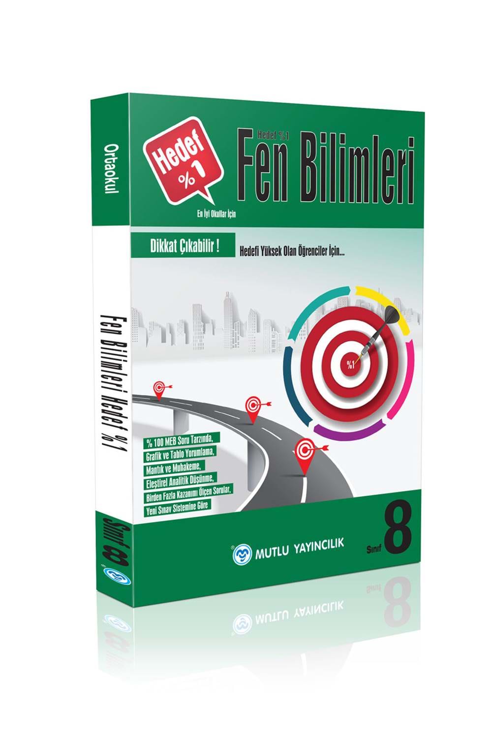 Mutlu Yayıncılık 8. Sınıf Fen Bilimleri Yeni Nesil Soru Bankası Hedef % 1