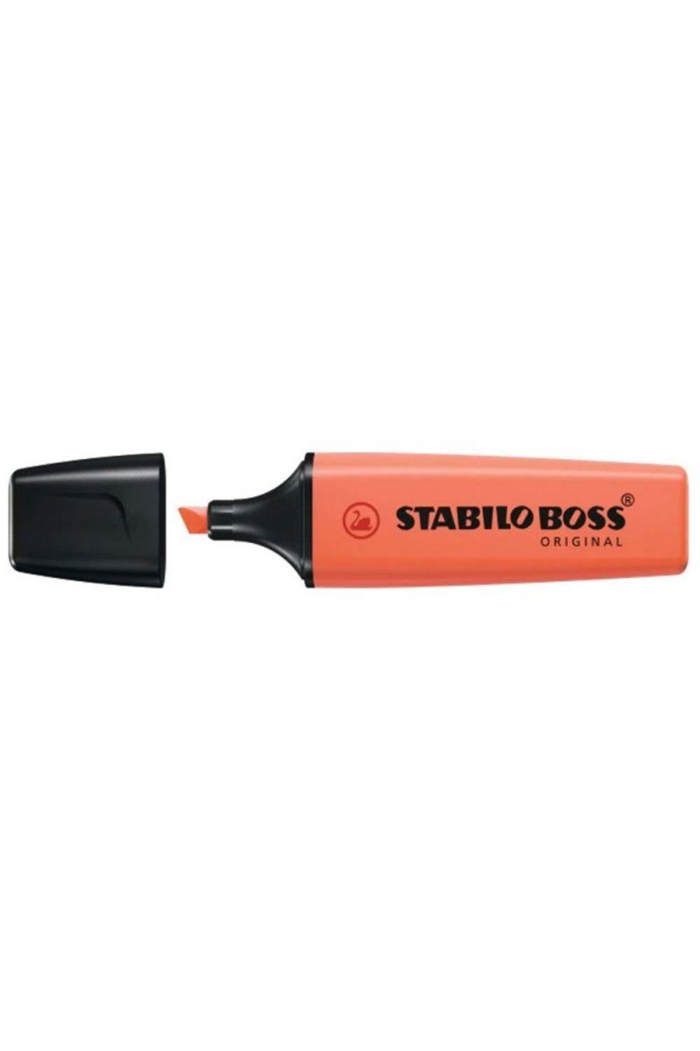 Stabilo Boss Original Fosforlu Kalem Pastel Pastel Kırmızı