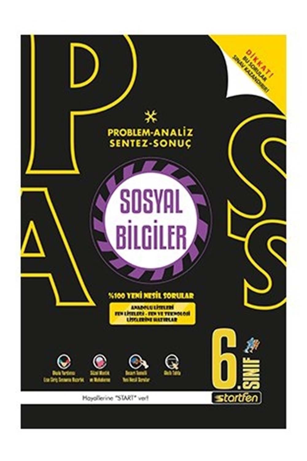 6.SINIF PASS SOSYAL BİLGİLER SORU BANKASI