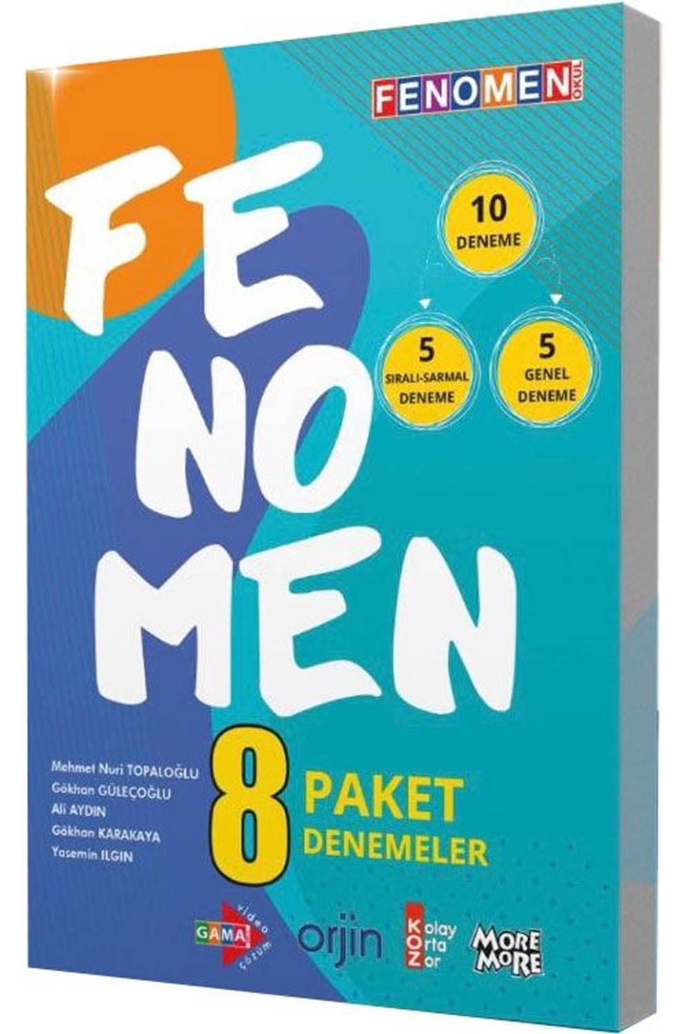 FENOMEN 8 TÜM DERSLER PAKET DENEMELER (10 DENEME)