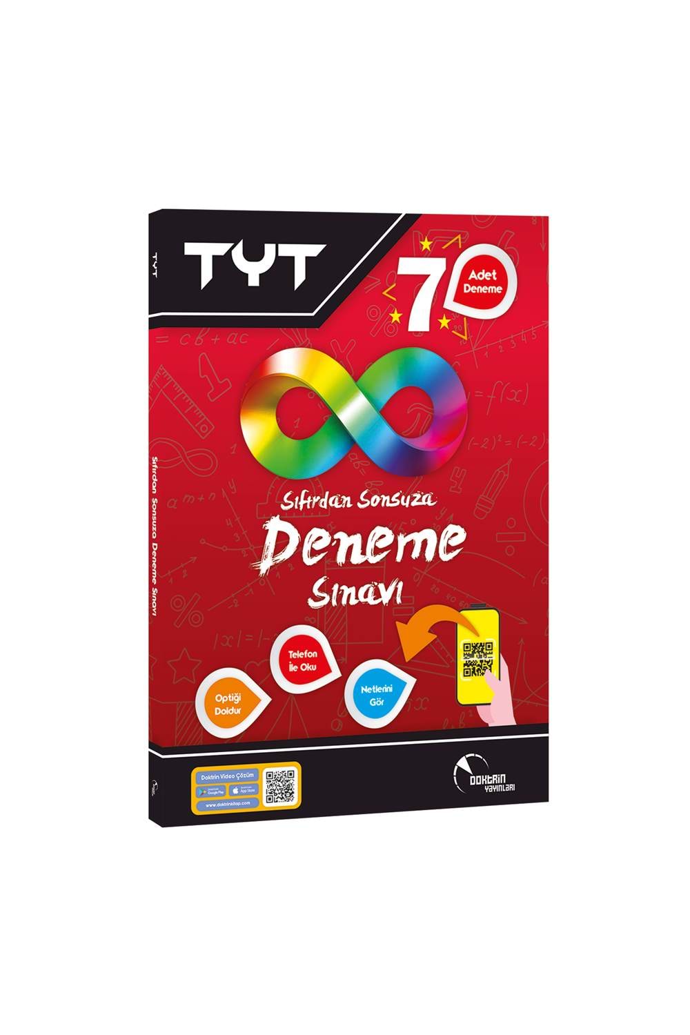 Doktrin Yayınları TYT 7 li Deneme Sınavı (Optik Okumalı ve Video Çözümlü)