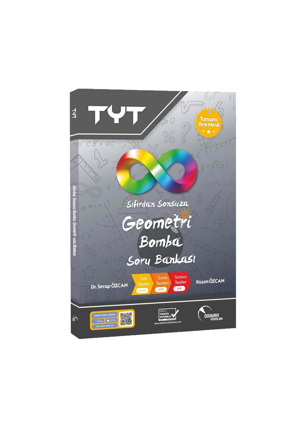 Doktrin Yayınları TYT Sıfırdan Sonsuza Bomba Geometri Soru Bankası (Yeni Nesil)