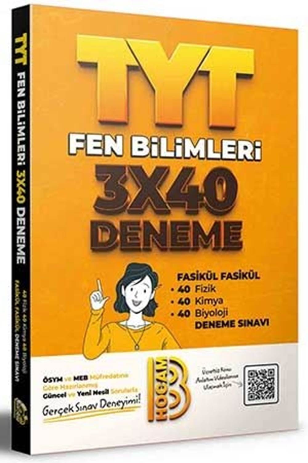 Benim Hocam Yayınları TYT Fen Bilimleri 3x40 Fasikül Denemeler