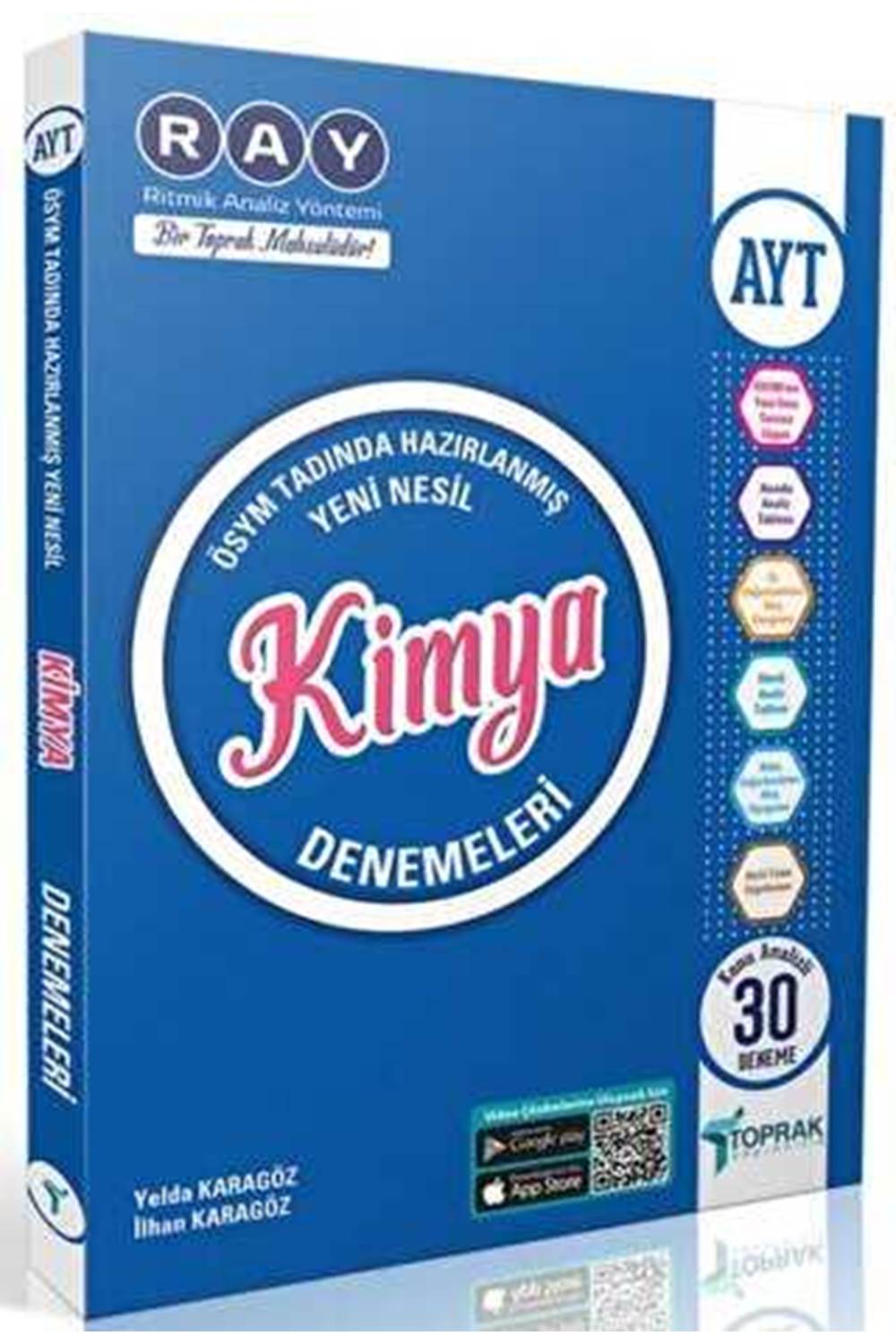 TOPRAK AYT KİMYA DENEME KİTABI
