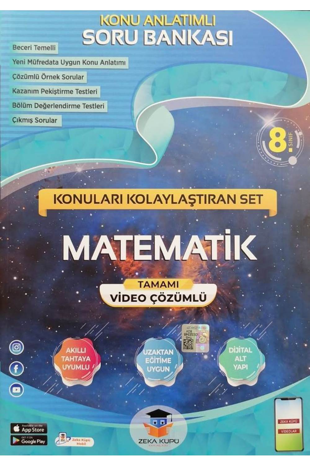 ZEKA KÜPÜ 8. SINIF 8.SNF MATEMATİK KONU ANLATIMLI S.B.