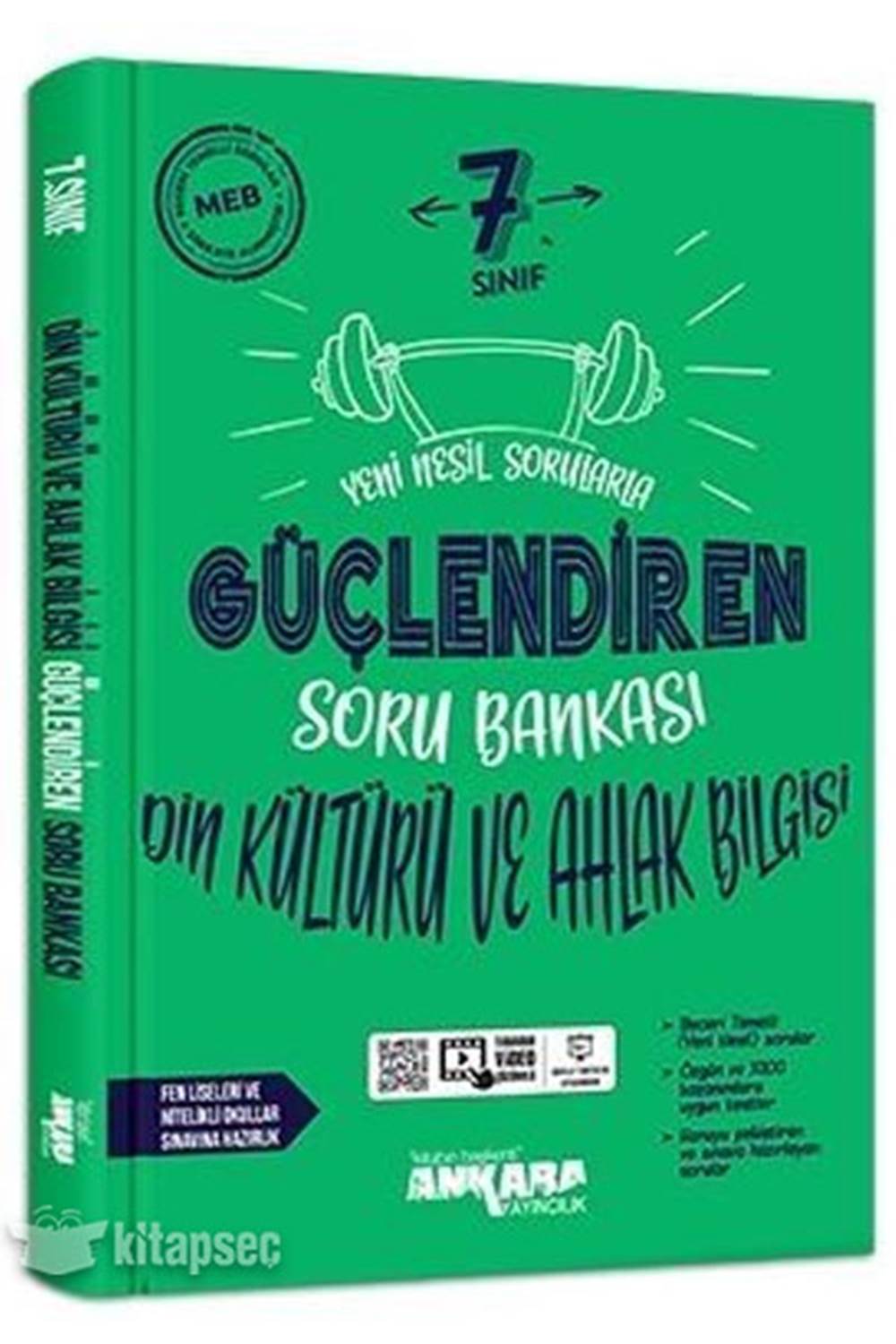 ANKARA 7.SINIF DİN KÜLTÜRÜ VE AHLAK BİLGİSİ SORU SORU BANKASI