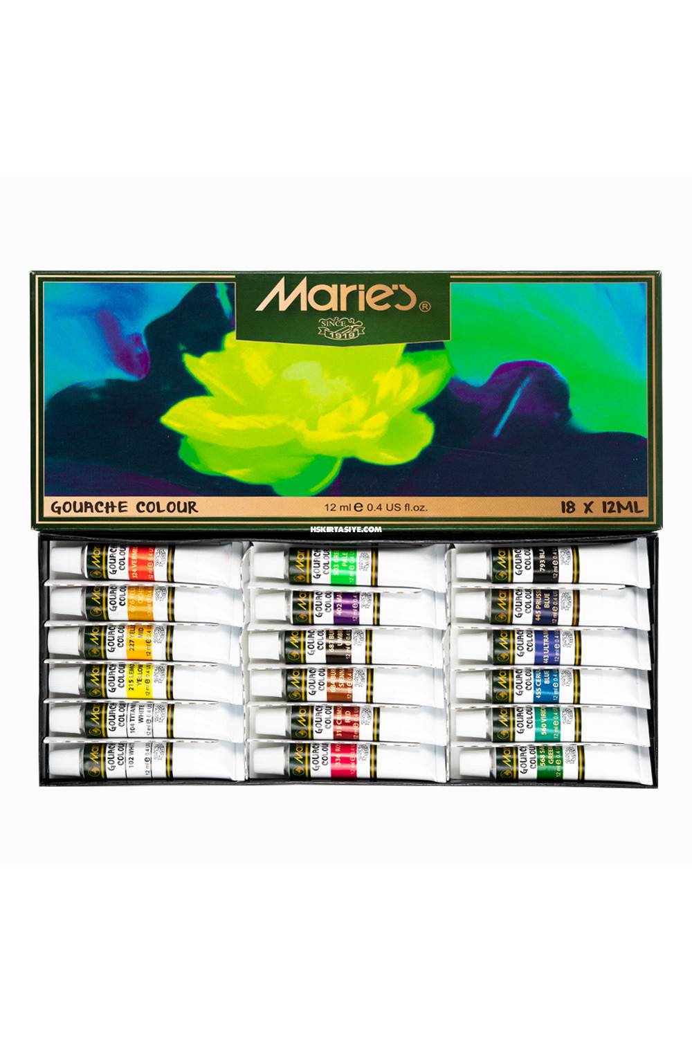 Maries 18 Renk 12ML Guaj Boya