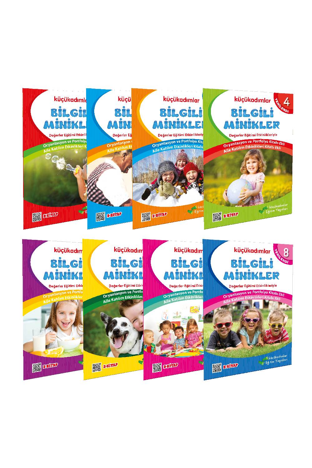 Bilgili Minikler Seti ( 9 Kitap )