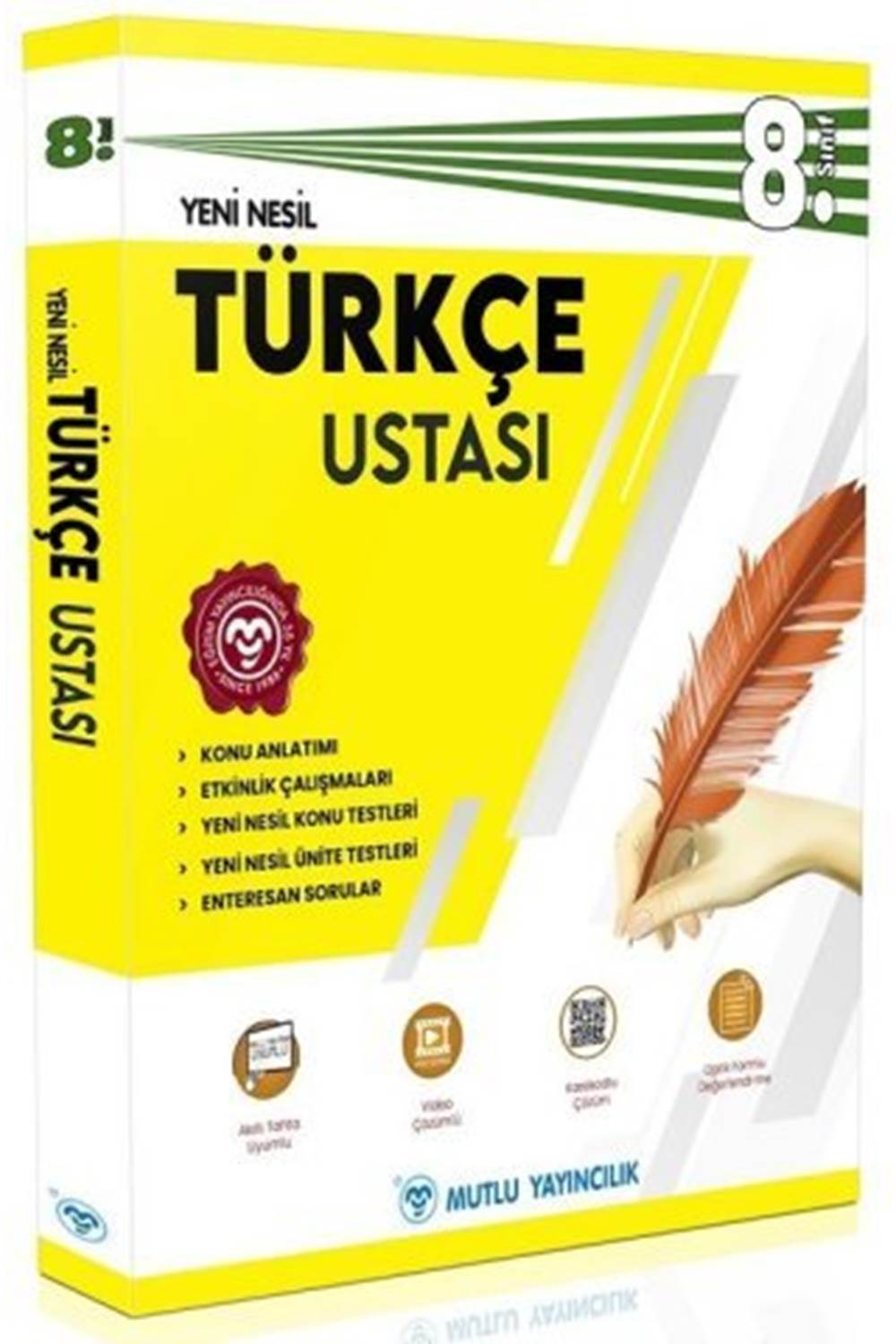 Mutlu Yayıncılık 8. Sınıf Yeni Nesil Türkçe Ustası