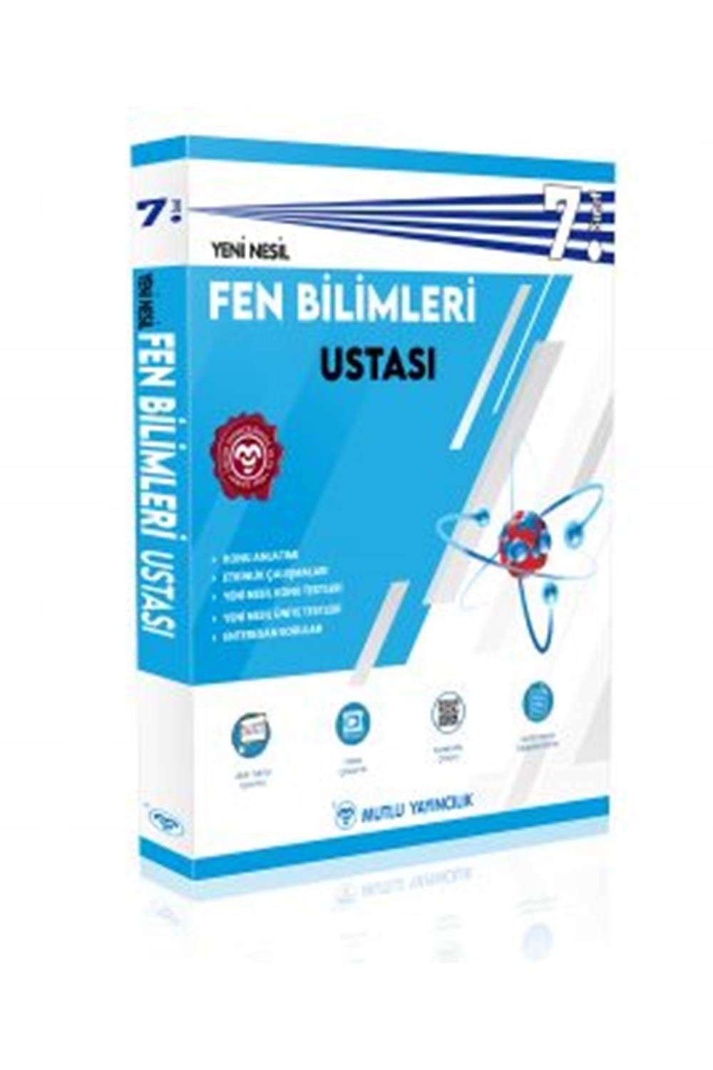 Mutlu Yayıncılık 7. Sınıf Fen Bilimleri Ustası Konu Anlatımlı Soru Bankası Video Çözümlü