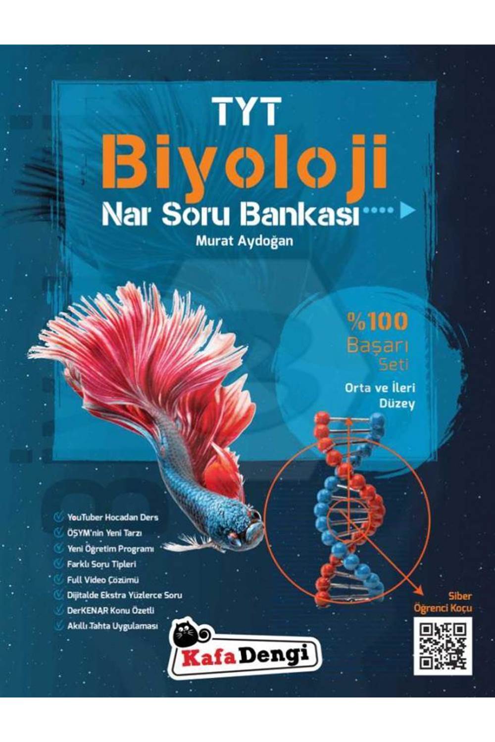 TYT Biyoloji Soru Bankası (Tümü Video Çözümlü) - %100 Başarı