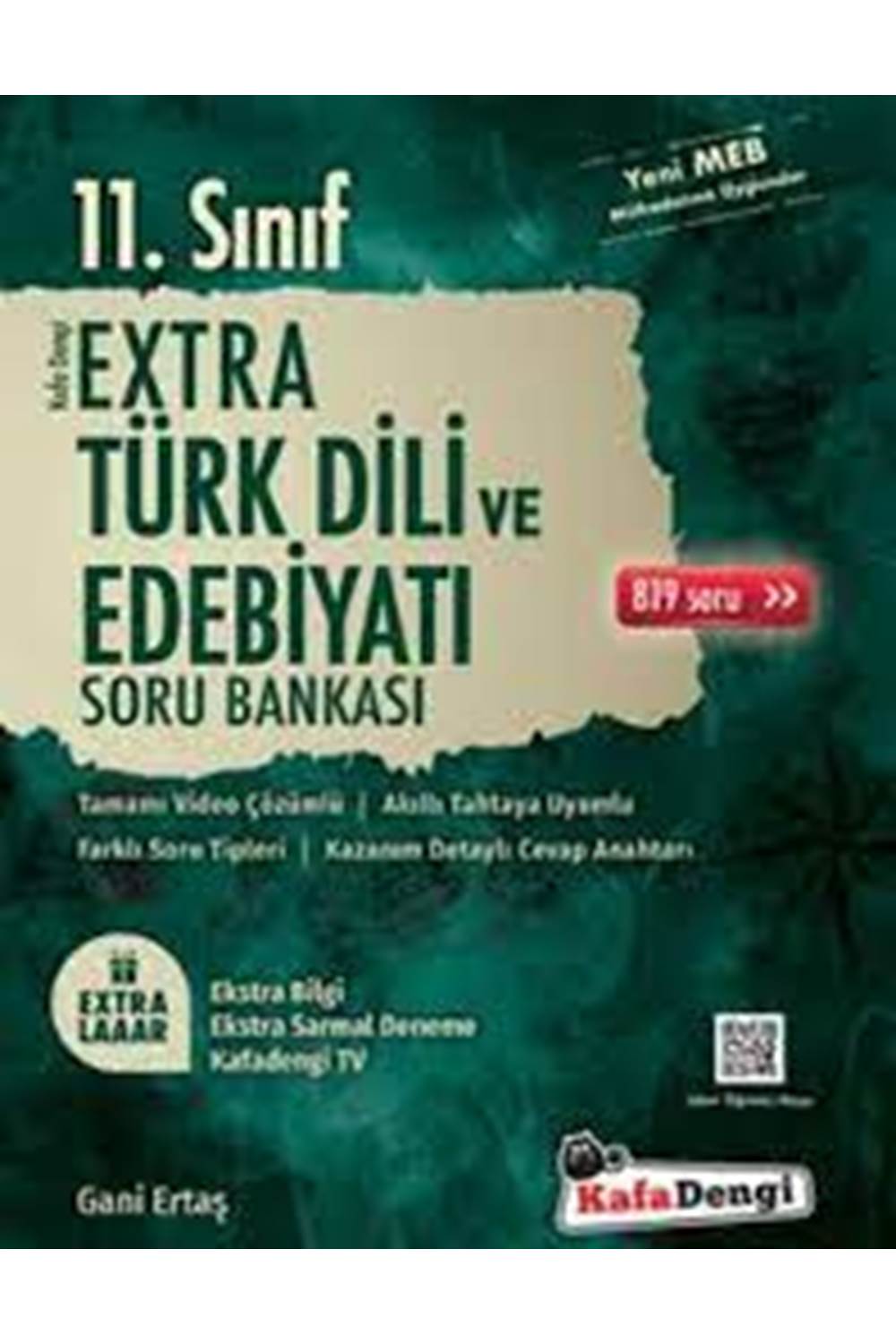 Kafadengi 11.Sınıf Extra Türk Dili ve Edebiyatı Soru Bankası (Tümü Video Çözümlü)