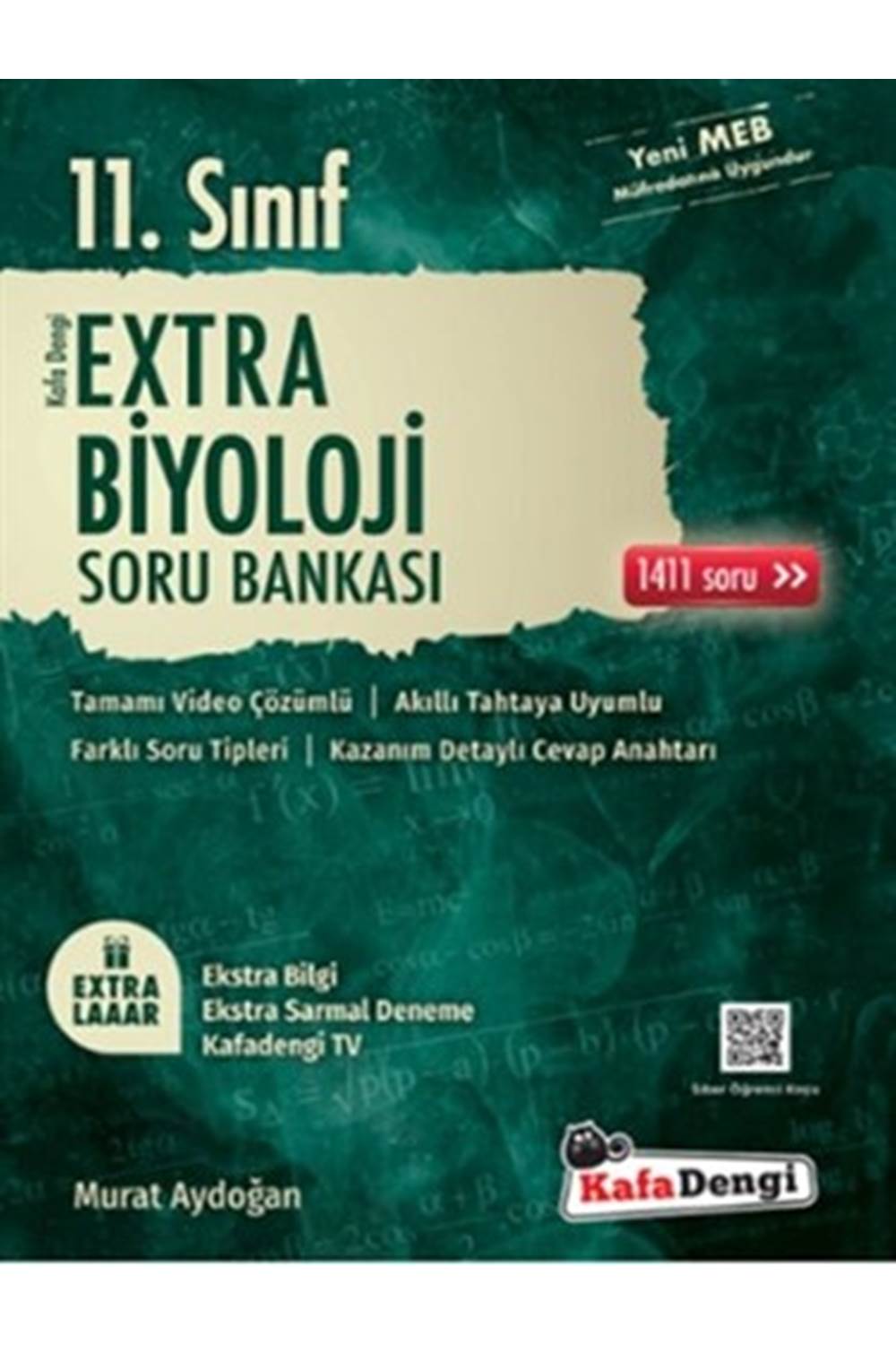 Kafadengi 11.Sınıf Extra Biyoloji Soru Bankası (Tümü Video Çözümlü)