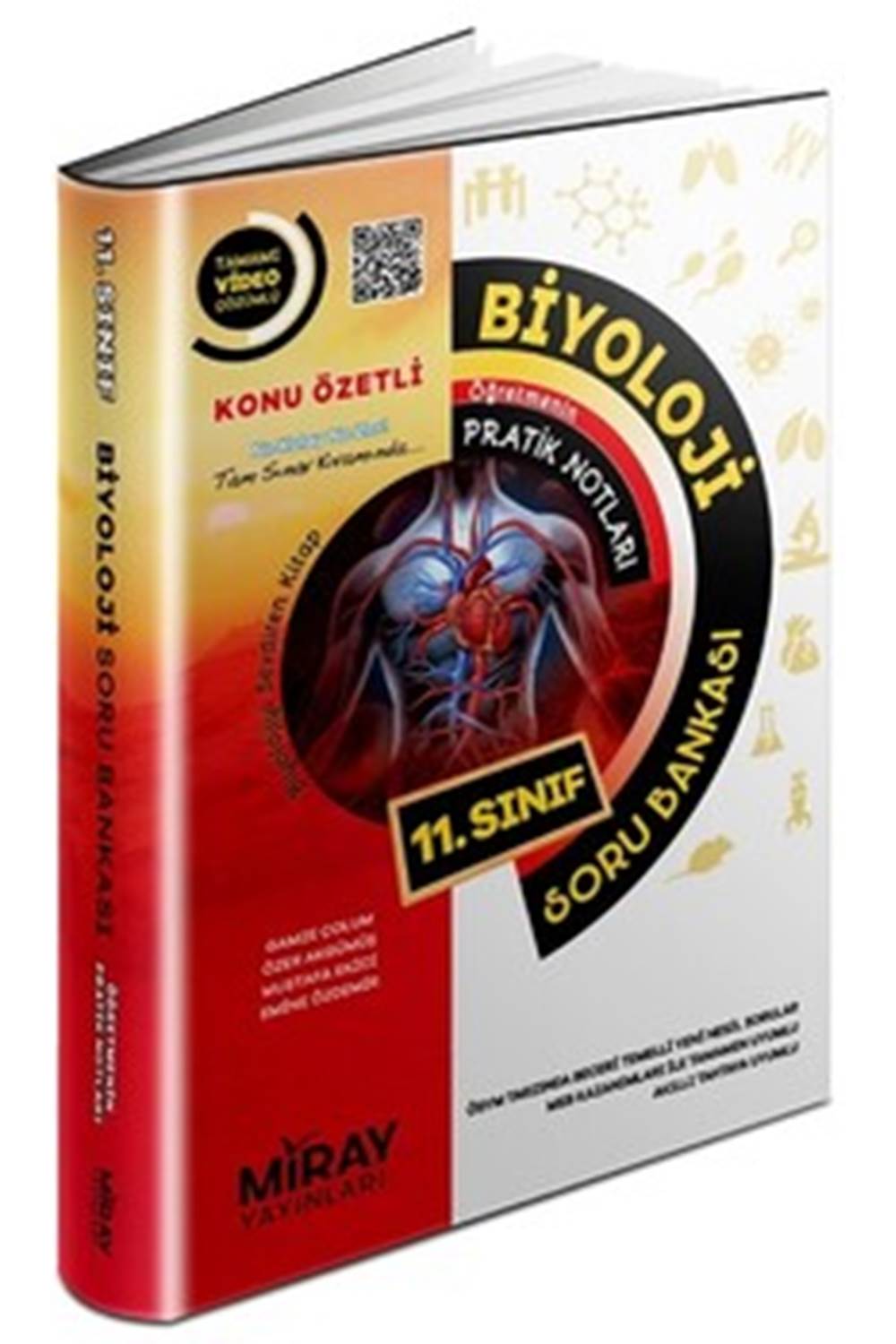 Miray 11. Sınıf Biyoloji Konu Özetli Soru Bankası