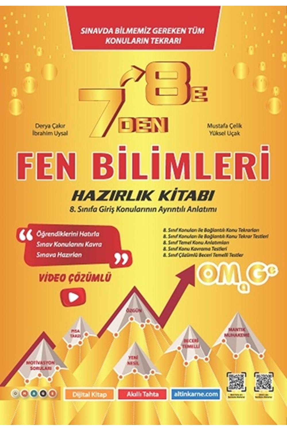 NARTEST 7 DEN 8 E LGS FEN BİLİMLERİ HAZIRLIK KİTABI