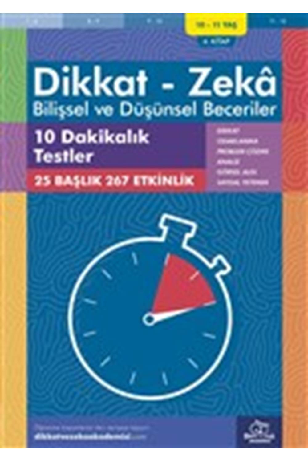 10 Dakikalık Testler (10-11 Yaş) - Dikkat Zeka